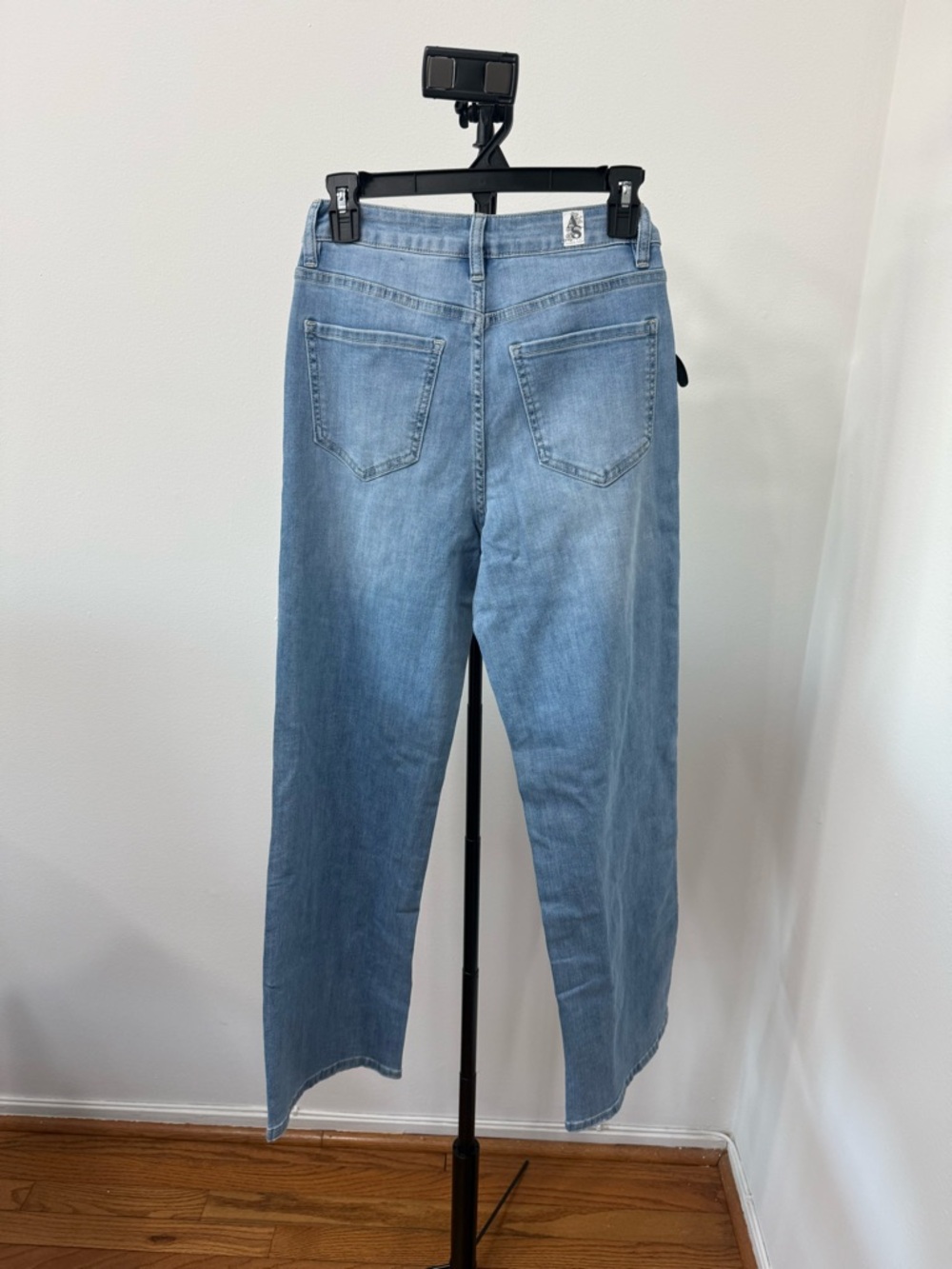Altar'd State Light Blue Embellished Wide-Leg Jeans - Picture 6 of 6